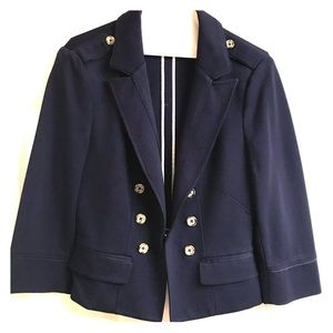 Super Cute Navy WHBM 3/4 sleeve Jacket💕